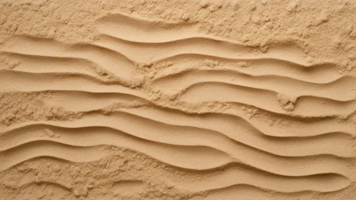 Warm Sand Surface with Wavy Patterns