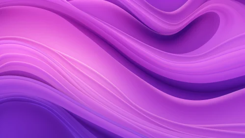 Purple Waves Abstract Background