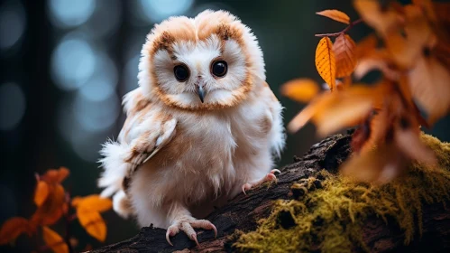 Majestic Owl in Forest - Enchanting Wildlife Encounter