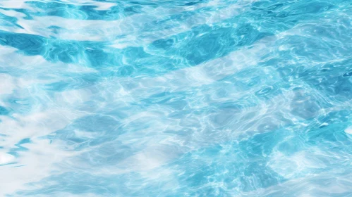 Blue Water Swimming Pool Surface Photo