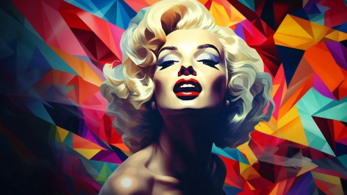 Iconic Portrait: Marilyn Monroe in Digital Art