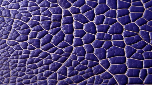 Luxurious Blue Reptilian Leather Texture