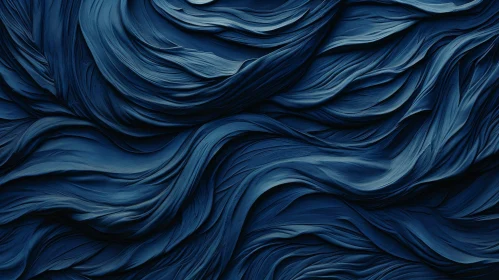 Blue Wavy Pattern Background