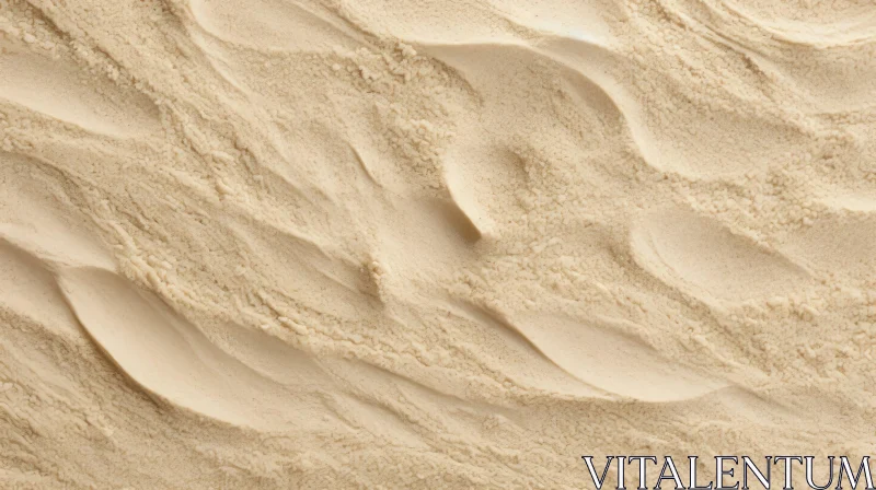 Protein Powder Close-Up Texture AI Image
