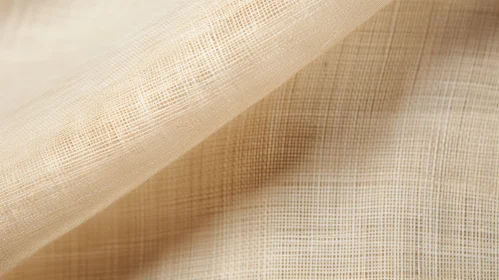 Soft Beige Woven Fabric Texture