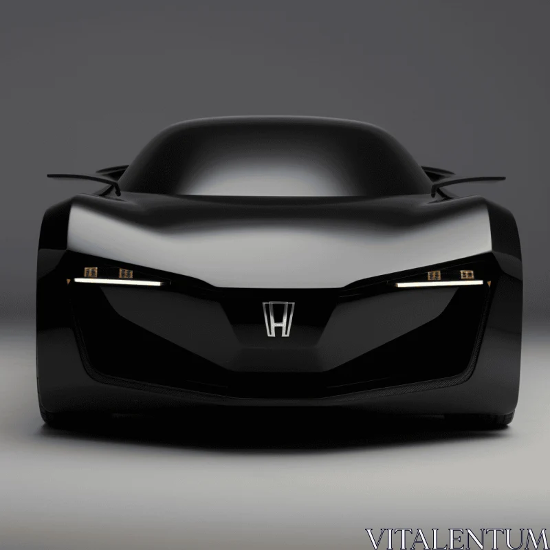 Stunning Honda Sports Car Concept | Film Noir Inspired Design AI Image