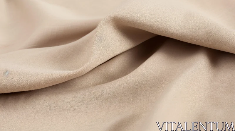 AI ART Beige Fabric Texture Close-up