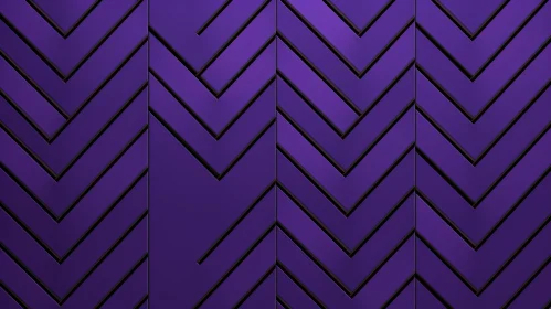 Purple and Black Geometric 3D Pattern