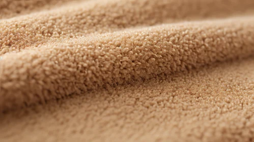 Brown Carpet Texture - Soft Velvety Waves for Backgrounds