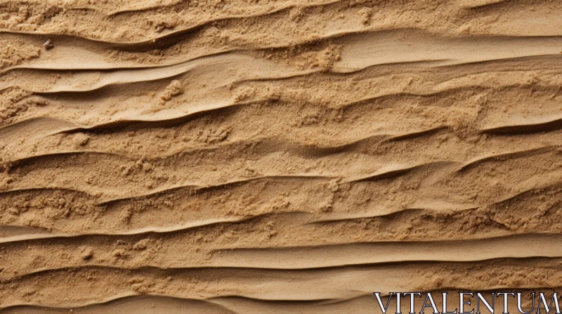Detailed Sand Texture Close-Up | Warm Lighting AI Image