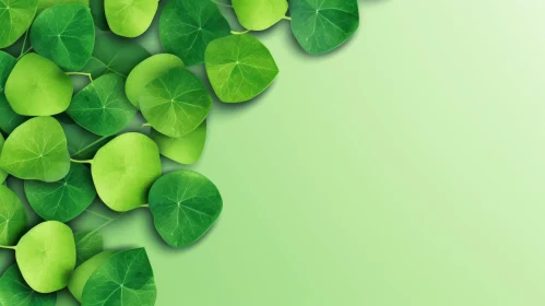 Green Leaves Background - Nature Inspired Design
