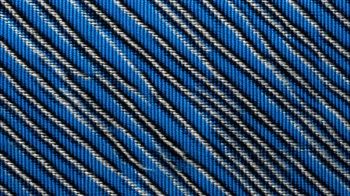 Blue and White Striped Fabric Texture