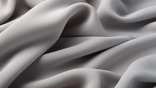 Elegant Gray Striped Fabric Texture