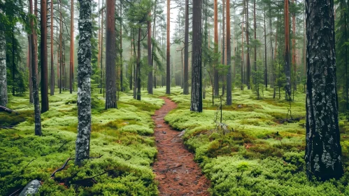 Enchanting Forest Scene Photography