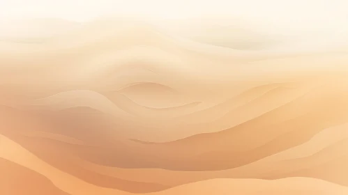 Tranquil Sandy Desert Landscape