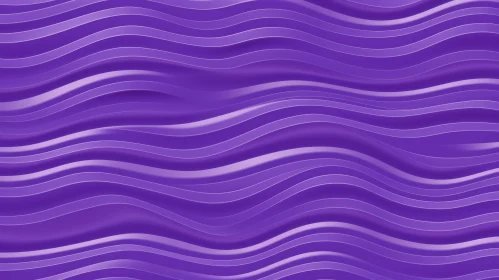 Purple Waves Abstract Background | 3D Render
