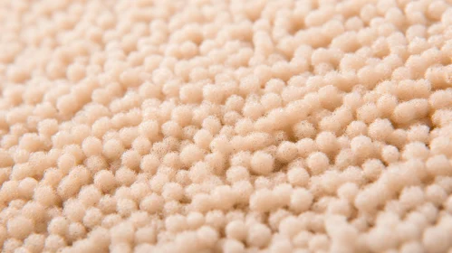 Beige Popcorn Texture Carpet Close-Up
