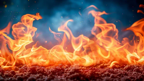 Intense Fire Photography