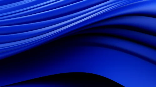 Blue Silk Cloth Texture - 3D Render