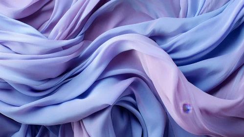 Elegant Purple Silk Fabric Texture