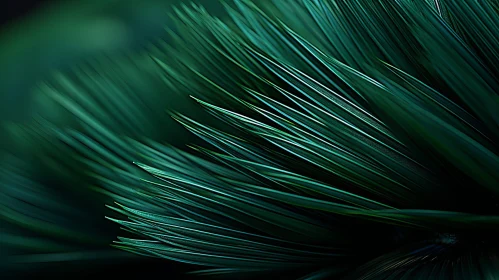 Detailed Pine Tree Close-Up