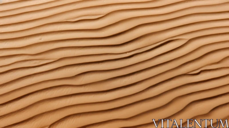 Serene Sand Dune Close-Up AI Image