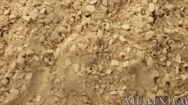 Brown Sugar Crystals Texture - Sweet Pile Detail AI Image