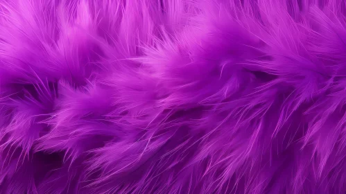 Soft Purple Fur Texture Background