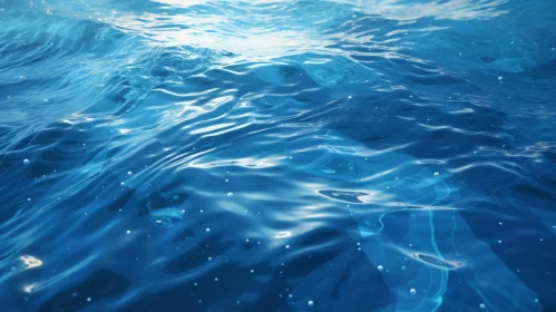 Tranquil Ocean Animation - Detailed Water Surface