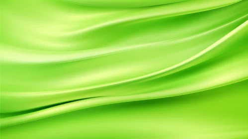 Green Silk Fabric Texture - Seamless Design