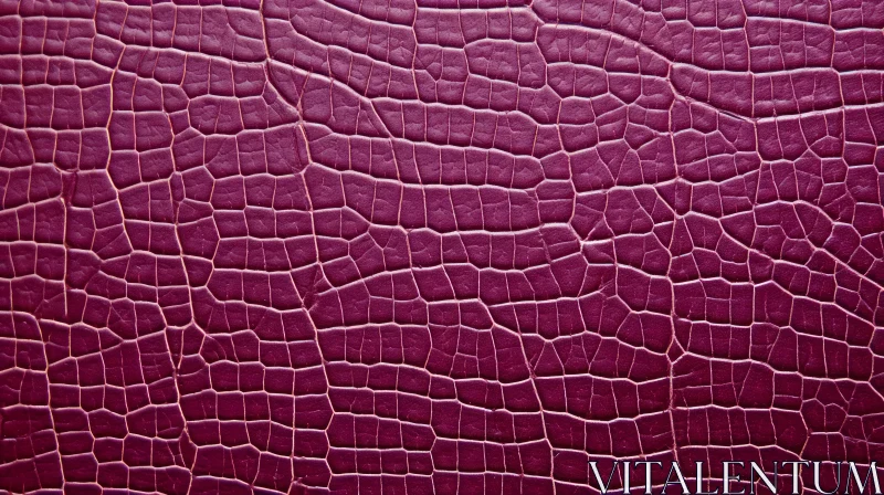 Purple Leather Crocodile Skin Texture Close-up AI Image