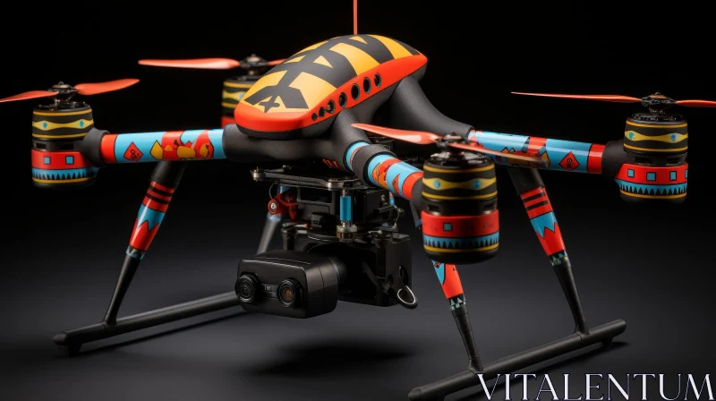 AI ART Professional Drone with Camera - Aerial Technology