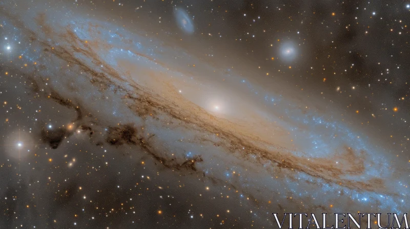 AI ART NGC 1313 Spiral Galaxy in Reticulum Constellation