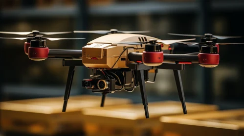 Professional Drone with Camera - Autonomous Surveillance Technology