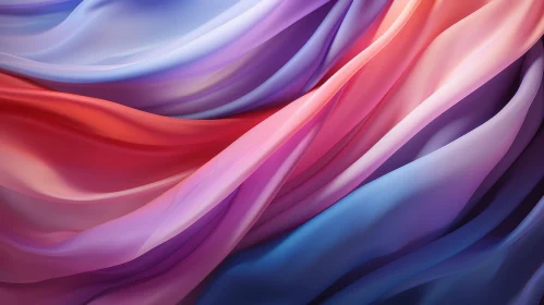 Ethereal Silk Cloth Gradient | 3D Render