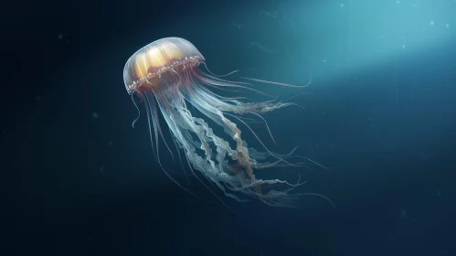 Enchanting Jellyfish Digital Painting