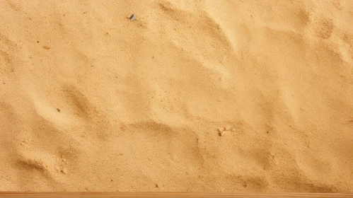 Weathered Wooden Plank on Sandy Texture