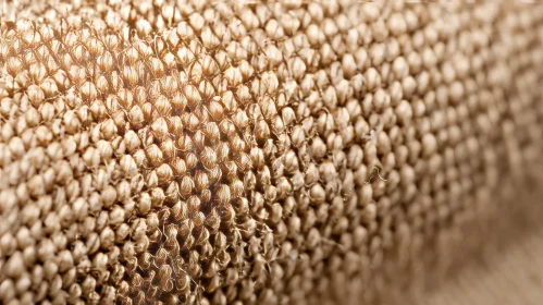 Brown Sisal Rope Texture - Close-Up Details Revealed