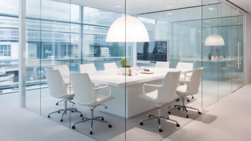 Modern Office Conference Room Interior