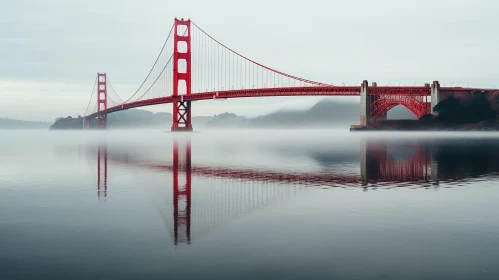 Golden Gate Bridge in San Francisco - Iconic Suspension Structure