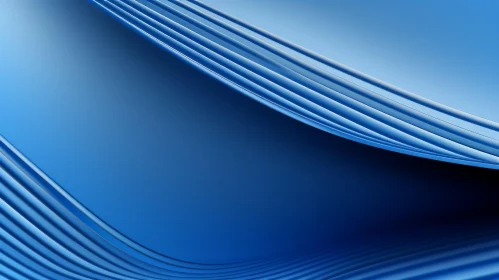 Blue Abstract Background with Smooth Gradient