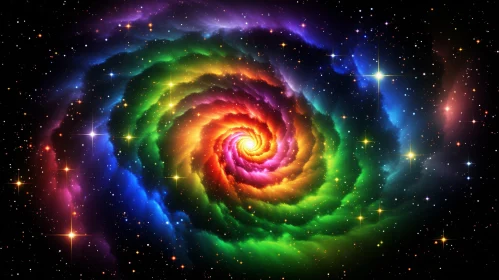Spiral Galaxy - Celestial Beauty in the Universe