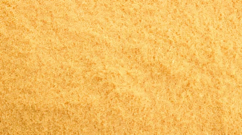 Golden Couscous Texture Close-up