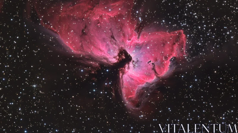 AI ART Orion Nebula - Bright Nebula in Orion Constellation