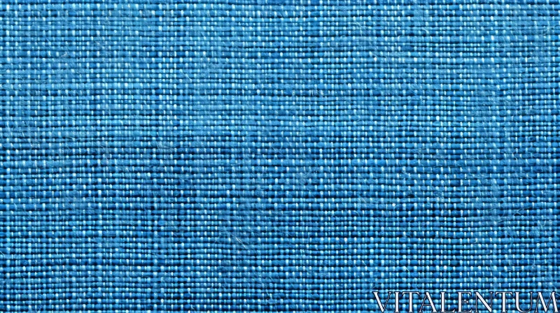 AI ART Blue Fabric Texture with Detailed Pattern