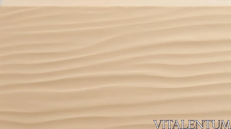 AI ART Sand Dune Landscape - Natural Beauty
