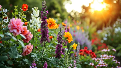 Enchanting Flower Garden: Nature's Beauty Captured