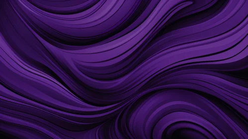 Purple Waves Abstract Background