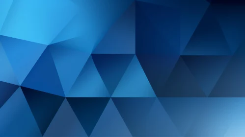 Blue Abstract Polygonal Background Wallpaper