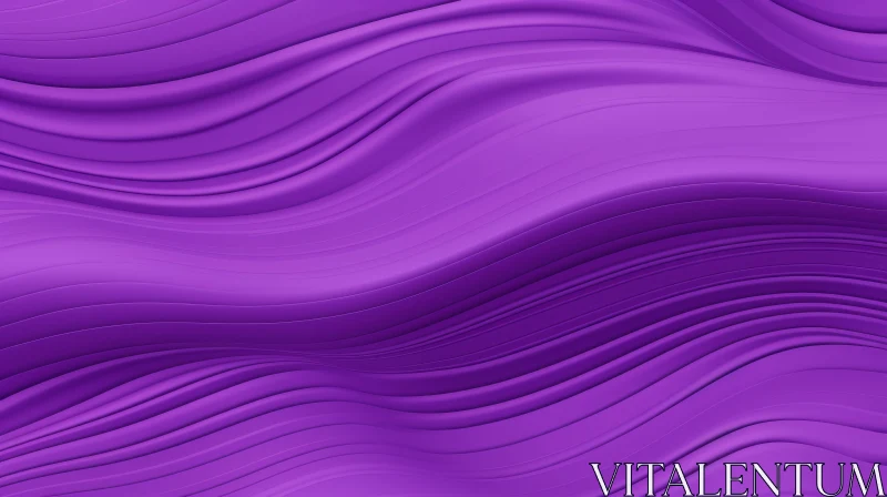 AI ART Purple Wavy 3D Rendering Background